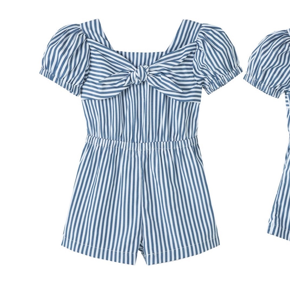 Habitual Cap Sleeve Tie Front Romper